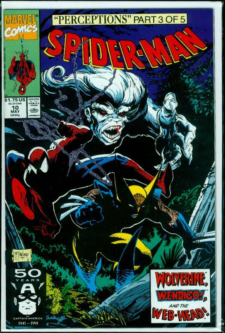 SPIDER- MAN #10 McFarlane Wolverine King Gaming