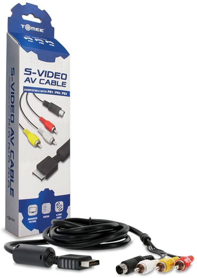 Tomee S-Video AV Cable for PS3/ PS2/ PS1 King Gaming