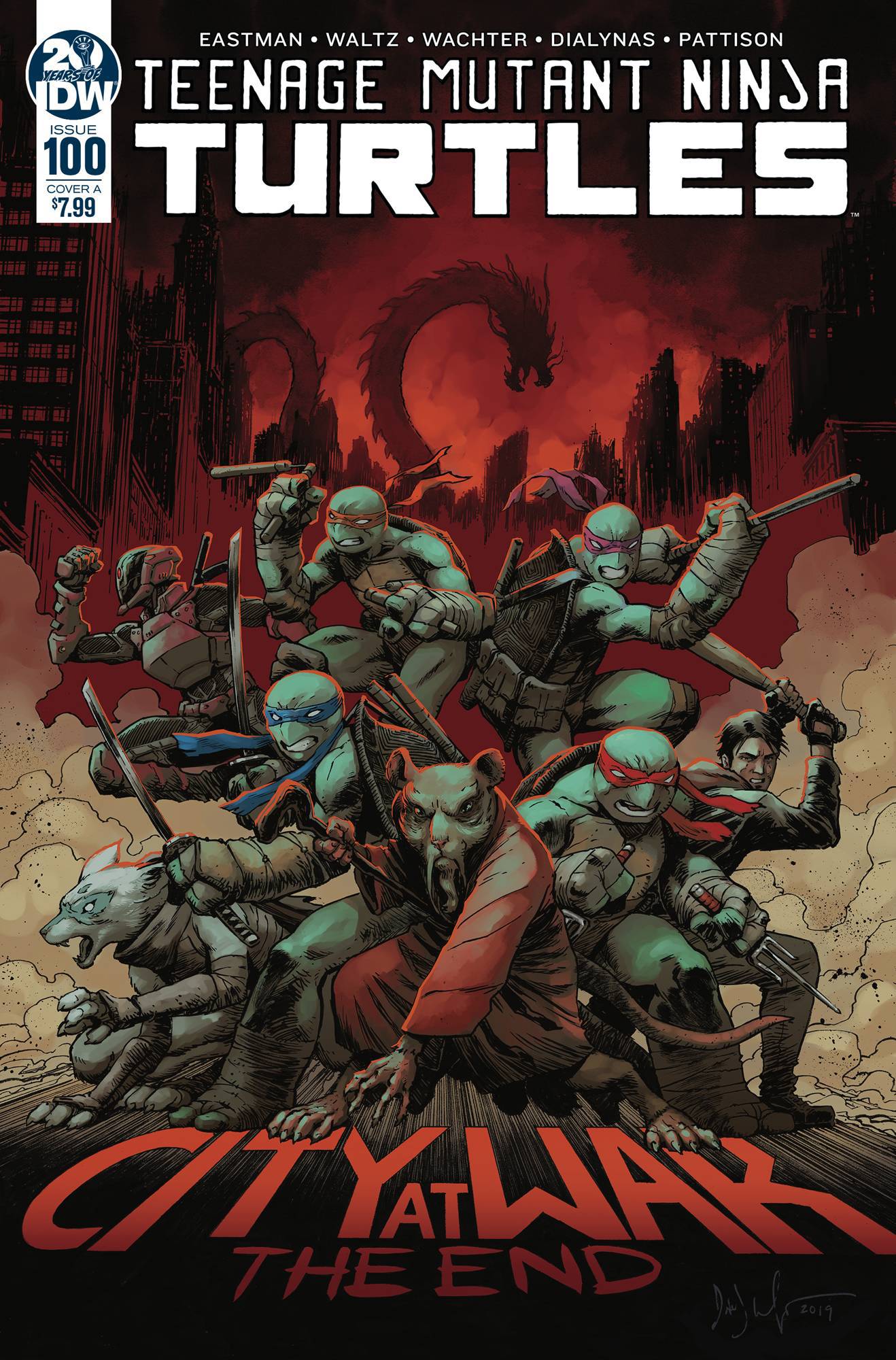 TMNT Ongoing #100 CVR A Wachter King Gaming