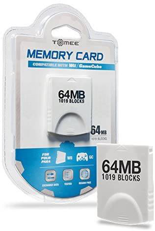Tomee 64MB Memory Card (1019 Blocks) for Nintendo Wii and GameCube King Gaming