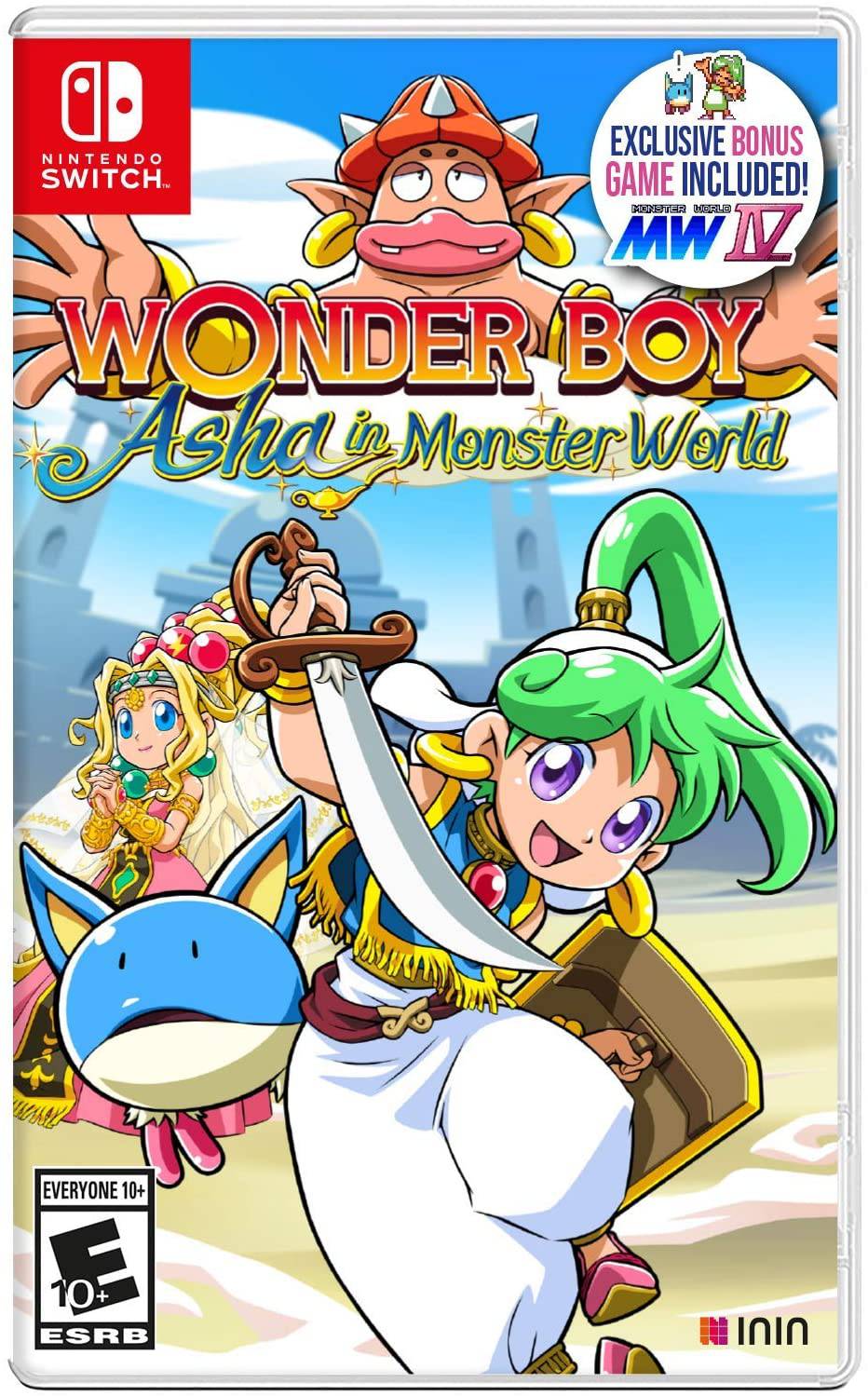 Wonder Boy Asha In Monster World Nintendo Switch King Gaming