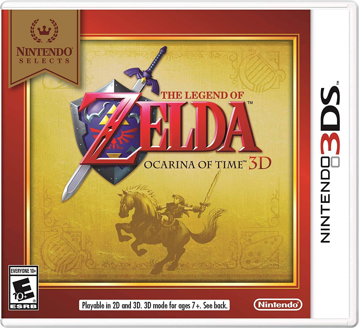 Nintendo Selects: The Legend of Zelda Ocarina of Time 3D - Nintendo 3DS King Gaming